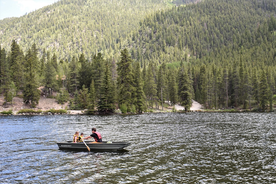 Row-boats available row-boat